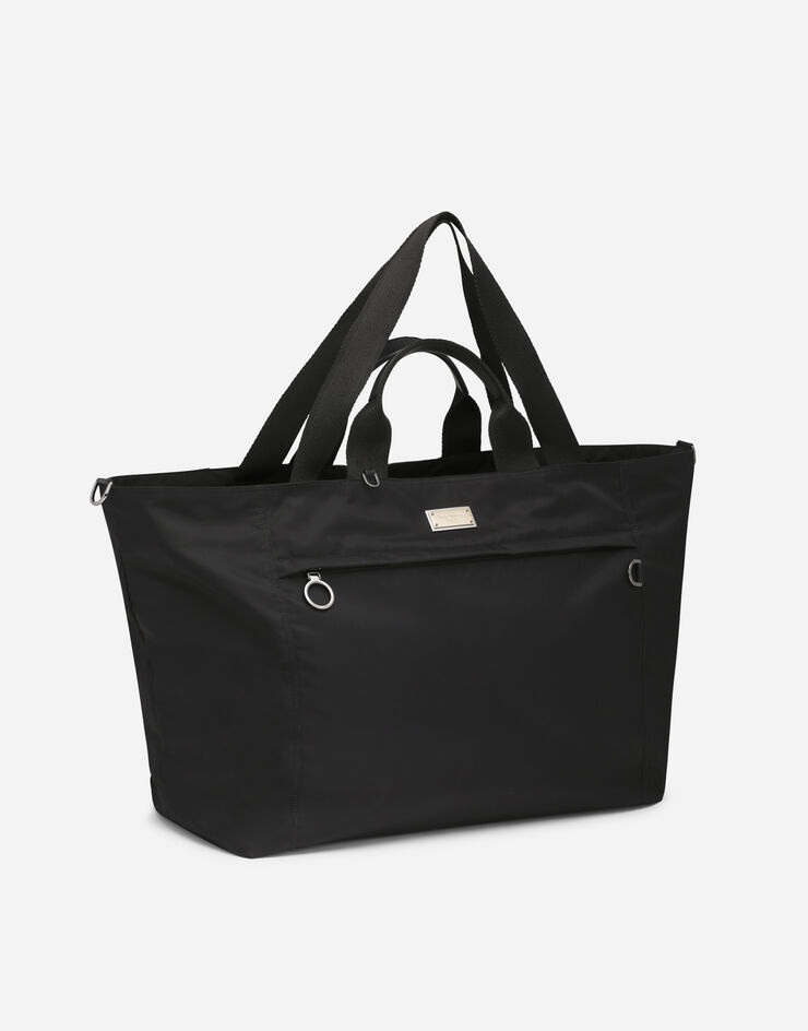 Travel bag with logo plate - 3