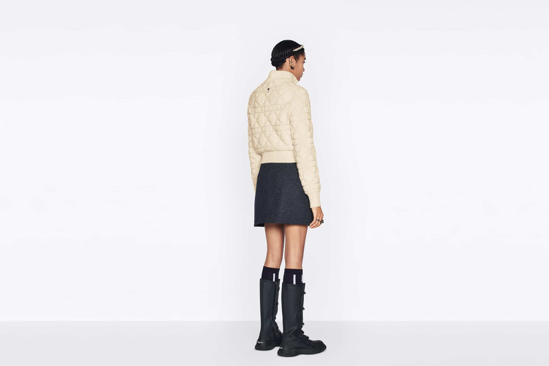 Macrocannage Zipped Cardigan 6