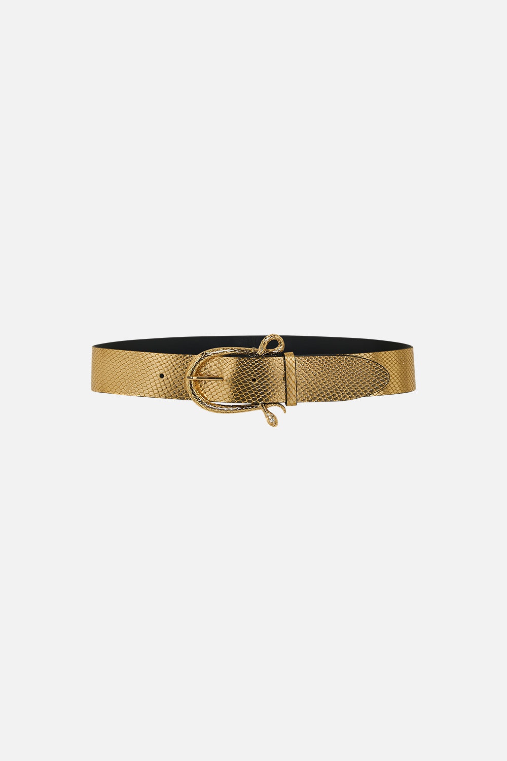 SNAKE BUCKLE BELT - 1