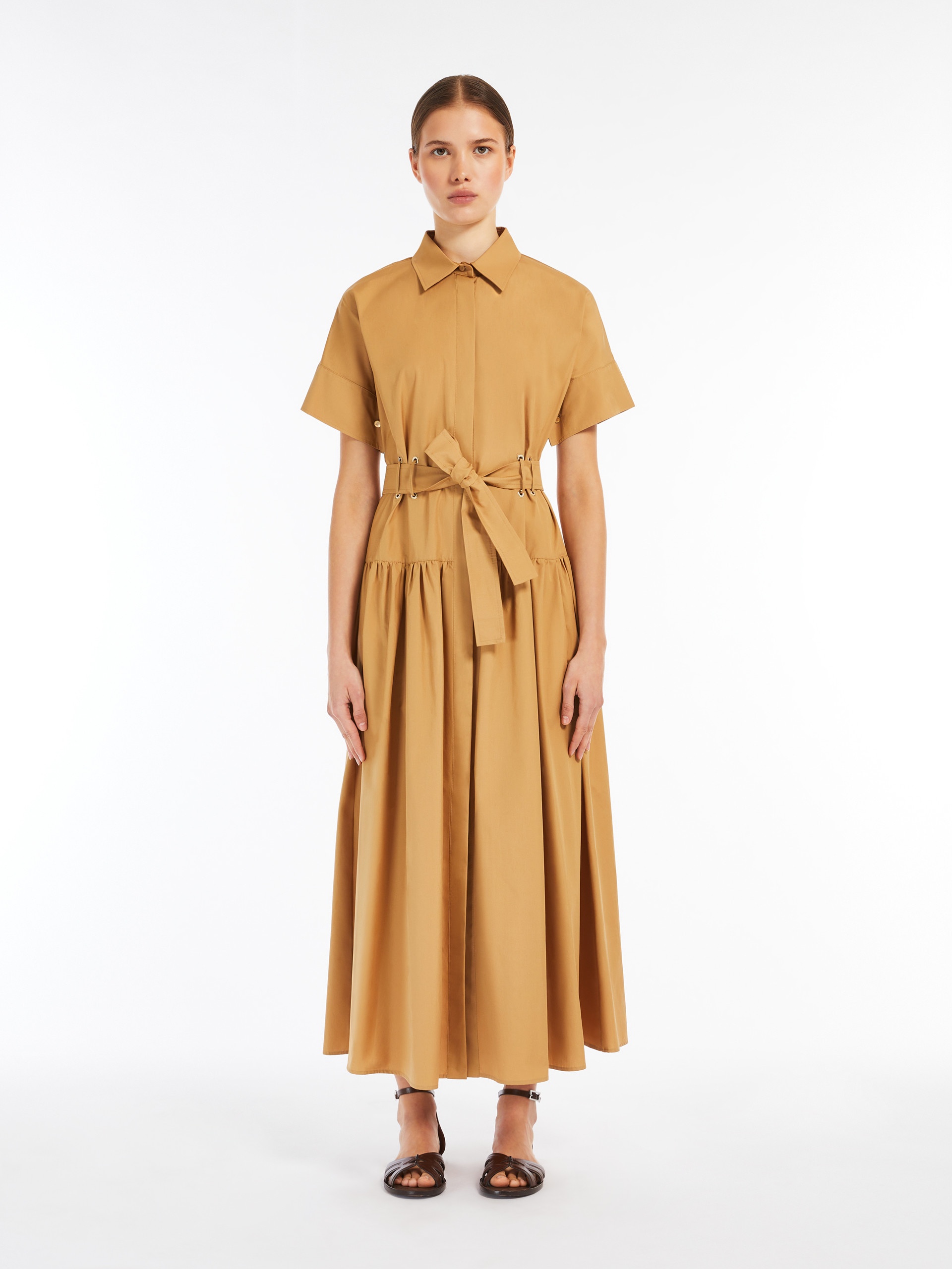 AGORAIO Poplin shirt dress - 3