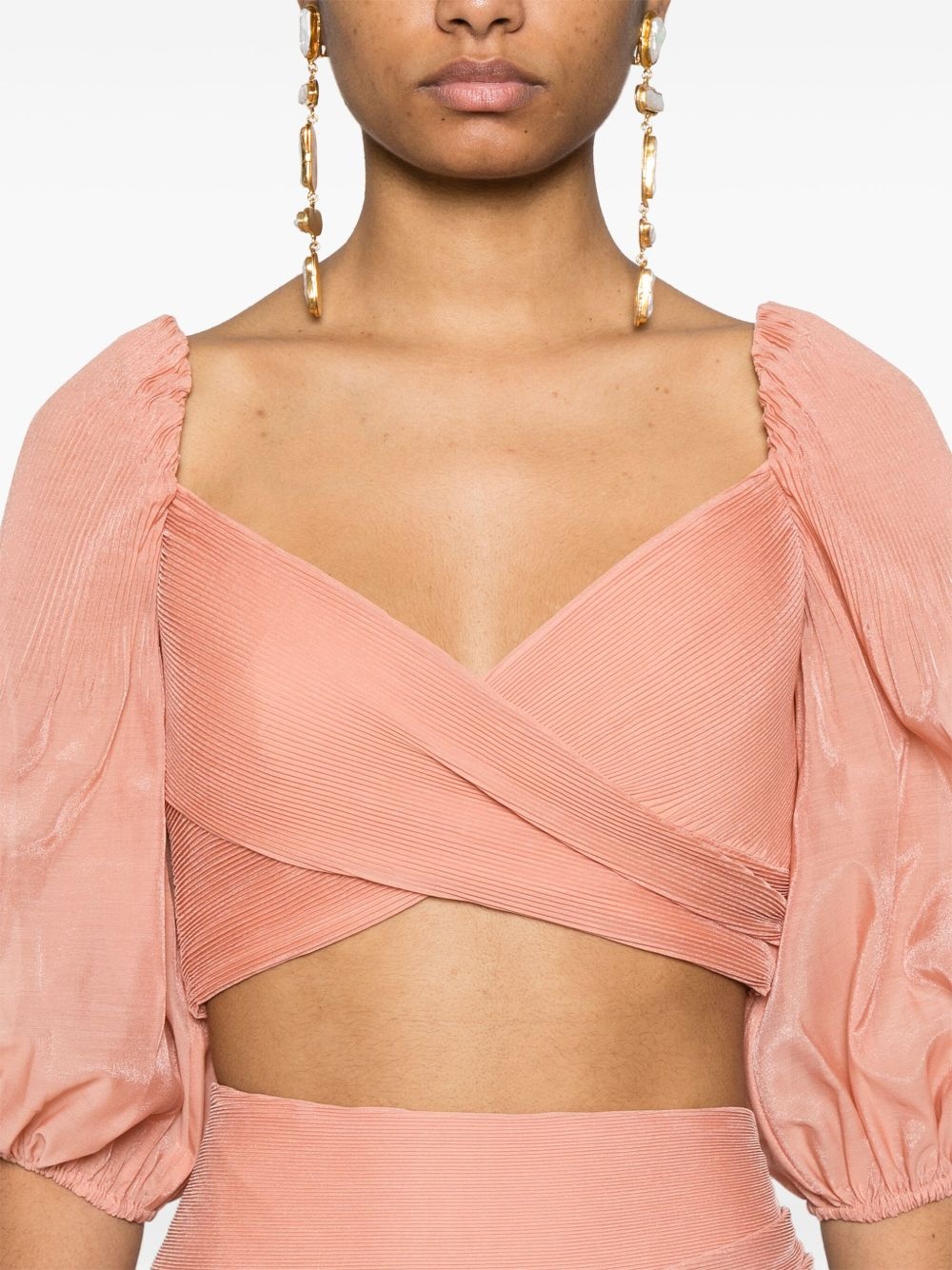 pleated blouse - 5