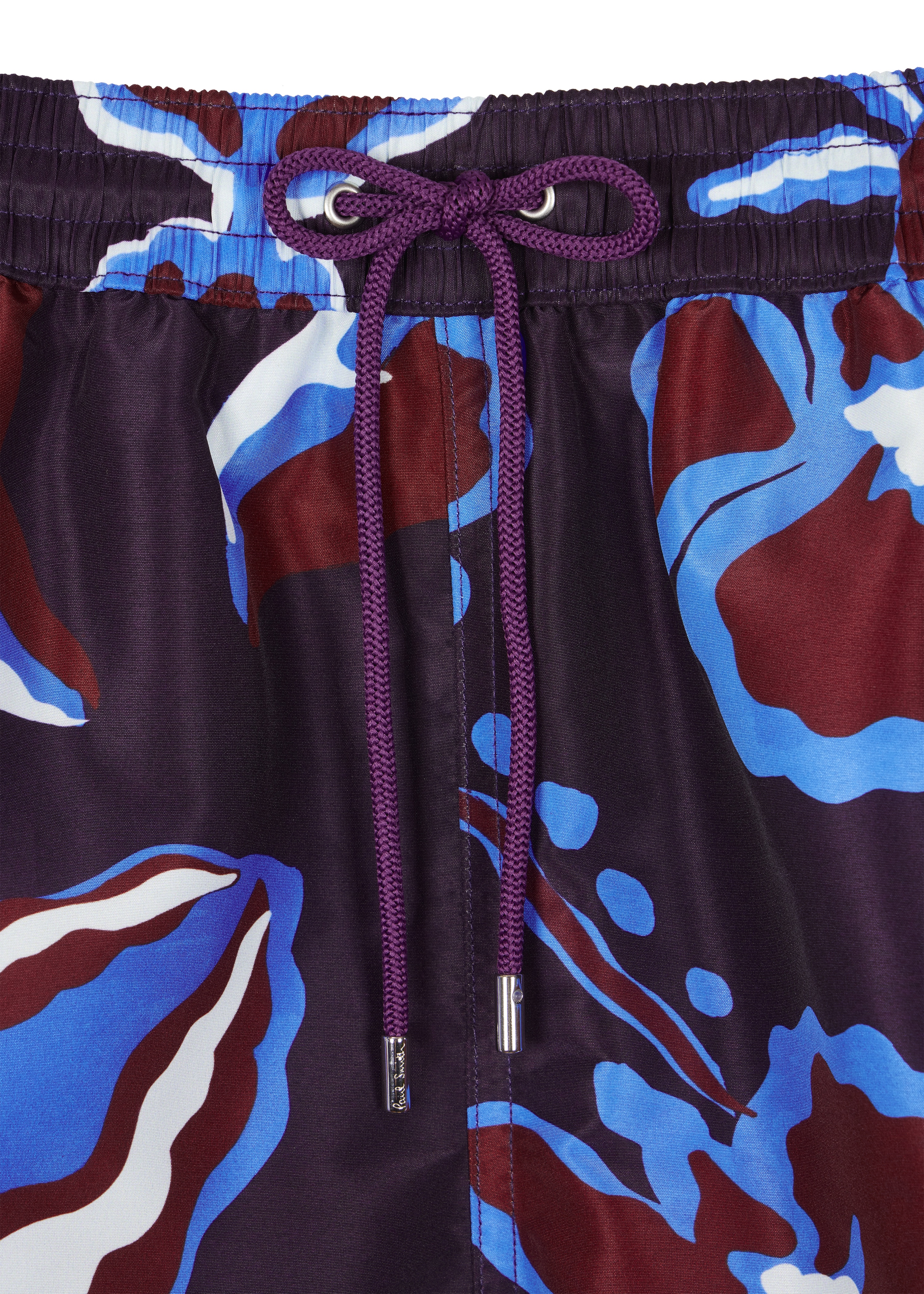 Dark Purple 'Bohemia' Swim Shorts - 2
