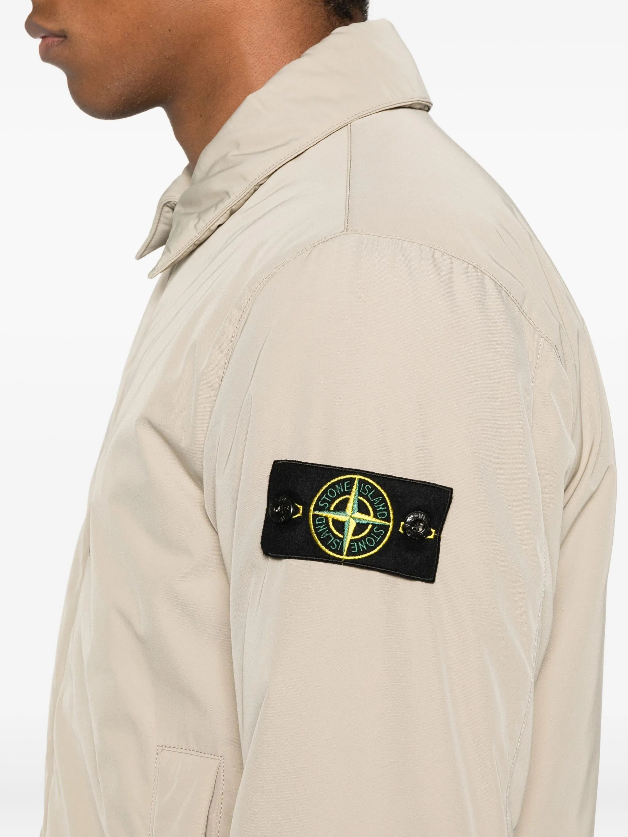 patch-pocket coat - 5