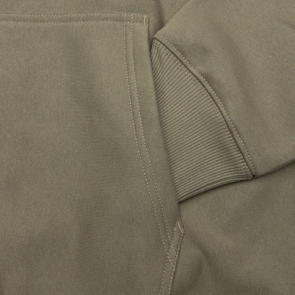 SPEEDWAY ZIP HOODIE - ARMY - 3