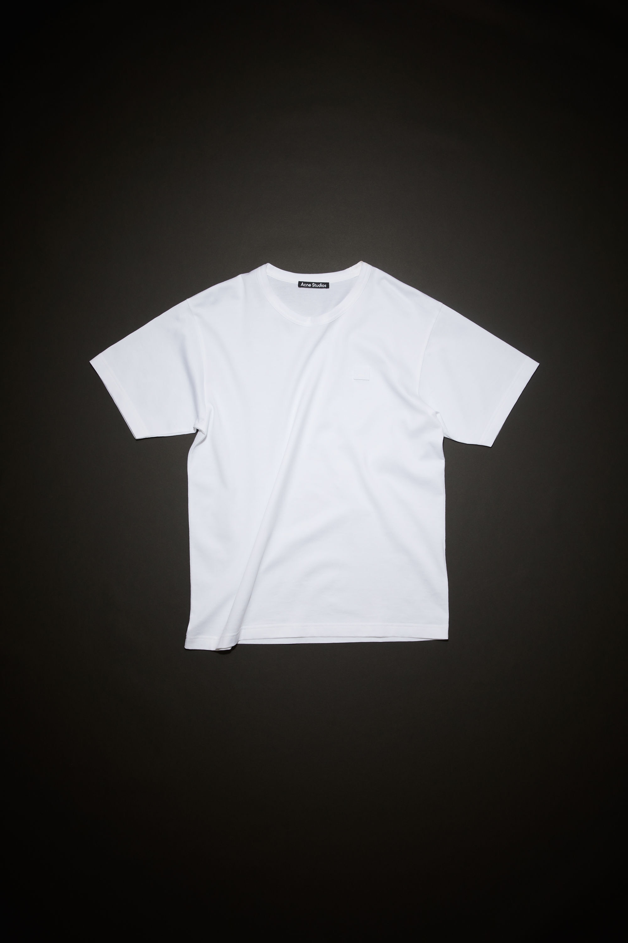 Acne Studios Crew neck t-shirt- Regular fit - Optic White | REVERSIBLE