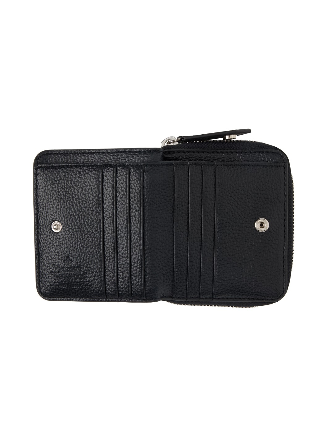 Black Medium Zip Wallet - 3