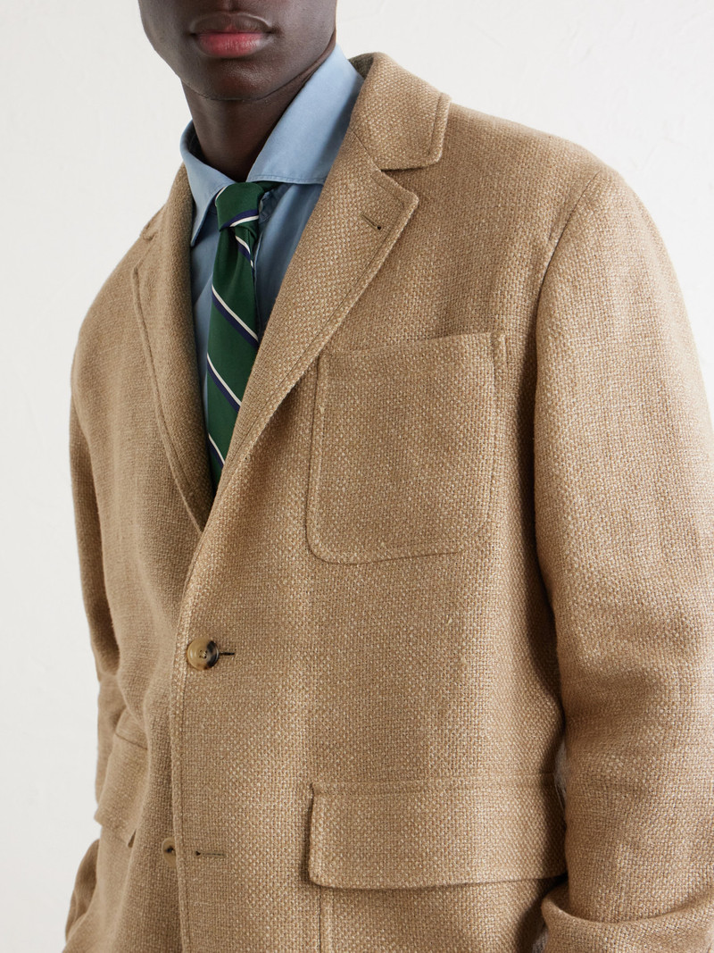 Linen and Cotton-Blend Blazer 5