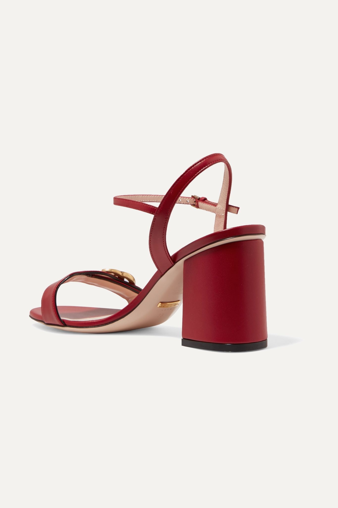 Marmont logo-embellished leather sandals - 4