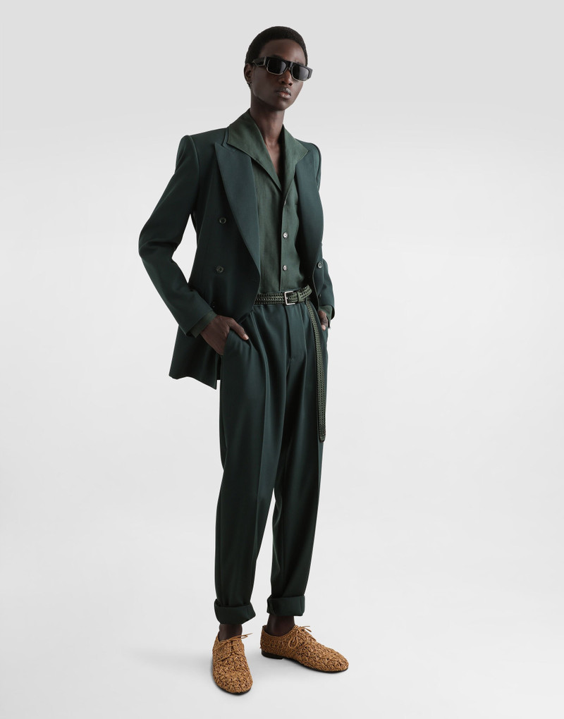 Dolce & Gabbana Long-sleeved linen shirt outlook