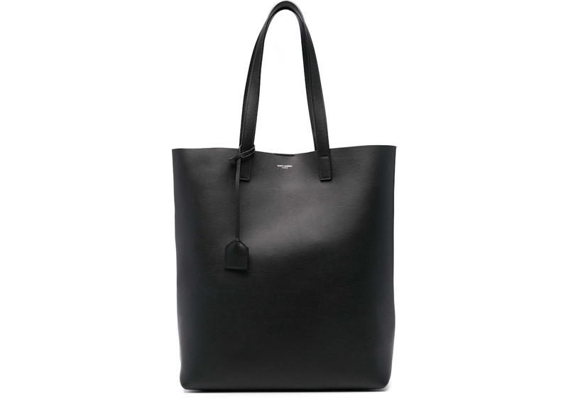 SAINT LAURENT Saint Laurent Bold Shopping Tote Black outlook