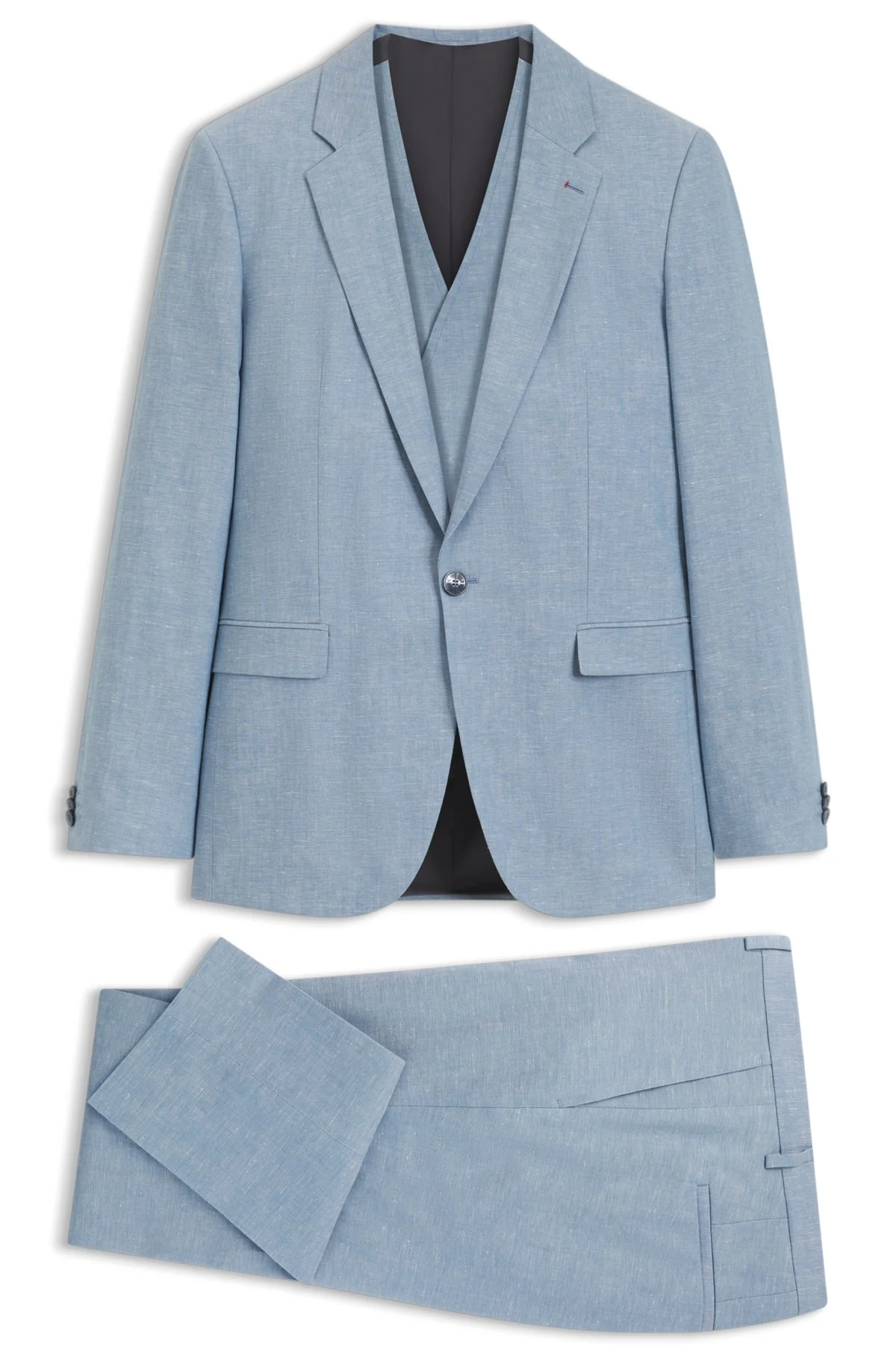 THREE-PIECE EXTRA-SLIM-FIT SUIT - 1