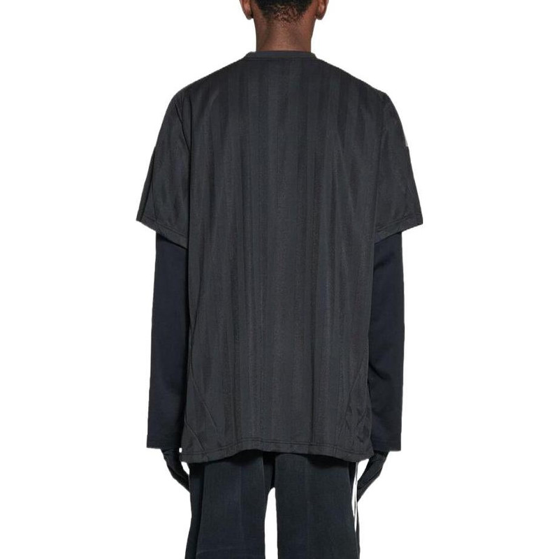Balenciaga x adidas Oversized Soccer T-Shirt 'Black' 723663TNV131000 3