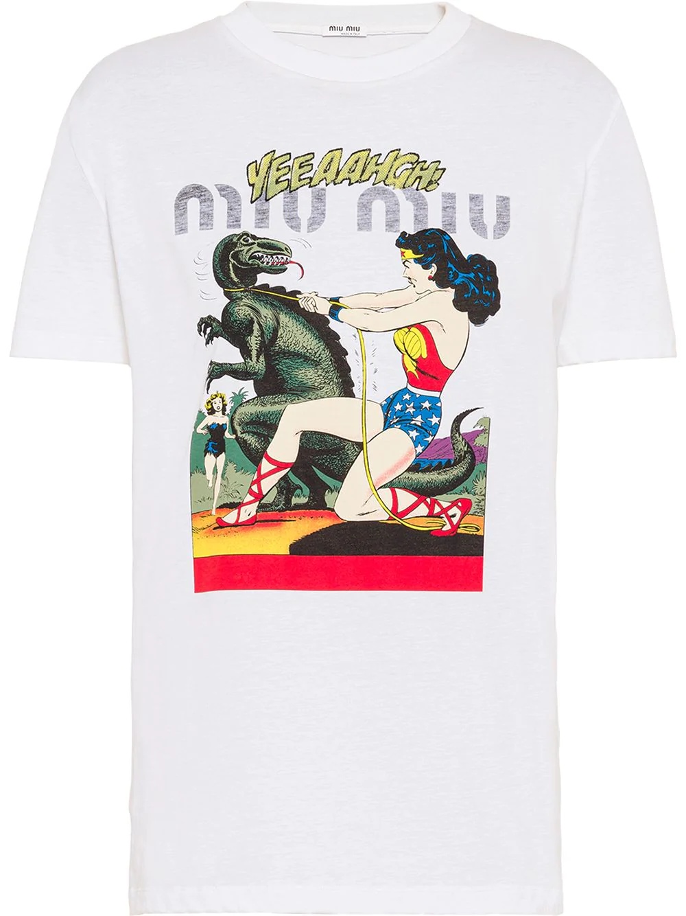 graphic-print short-sleeve T-shirt - 1