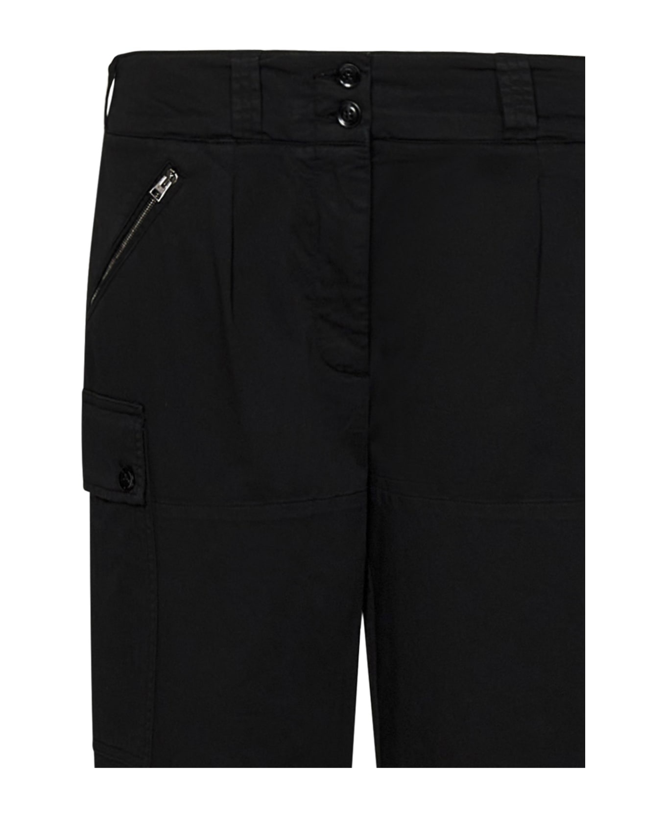 Stretch Cotton Cargo Trousers - 4