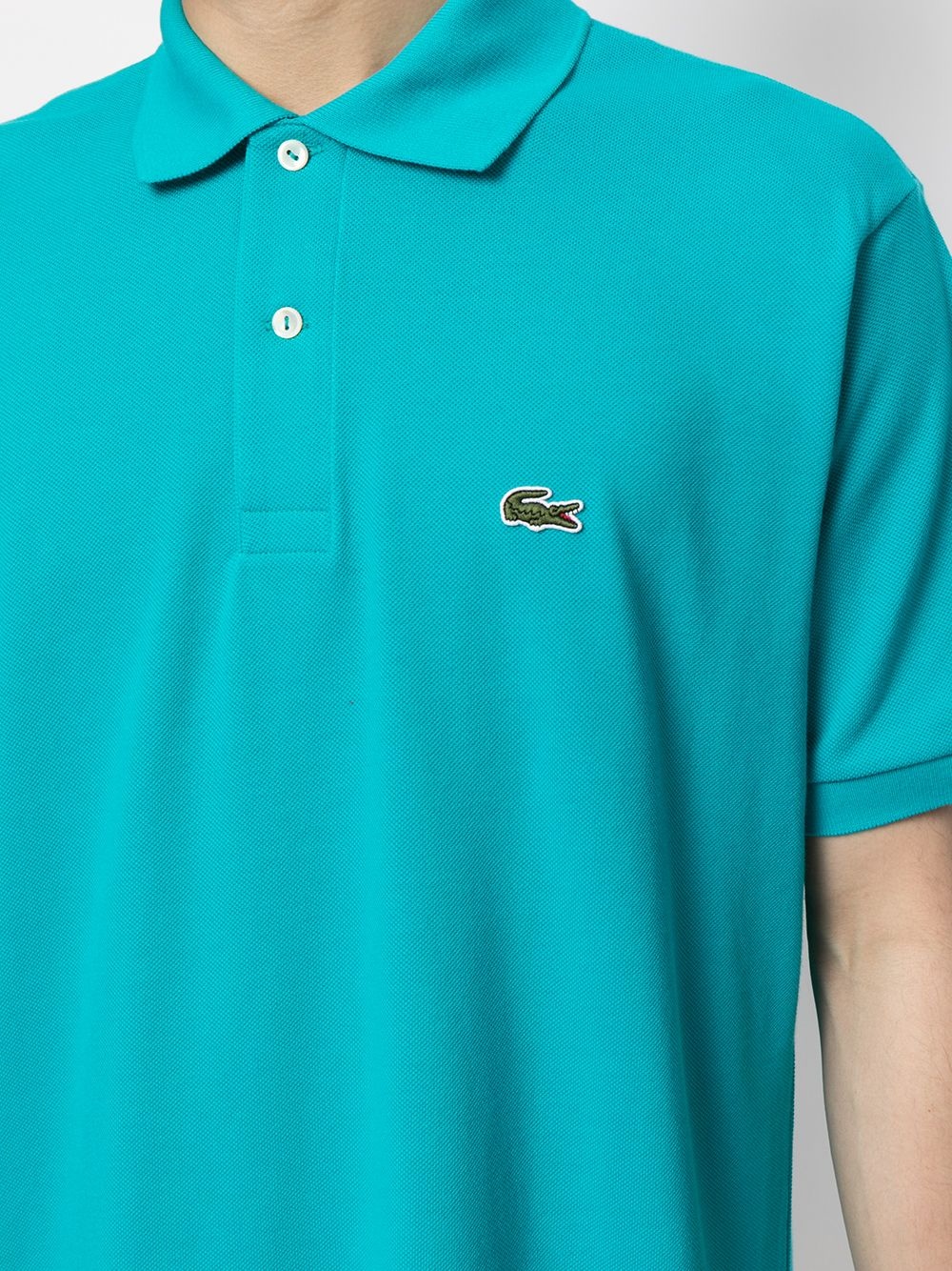 Classic appliqué-logo polo shirt - 5