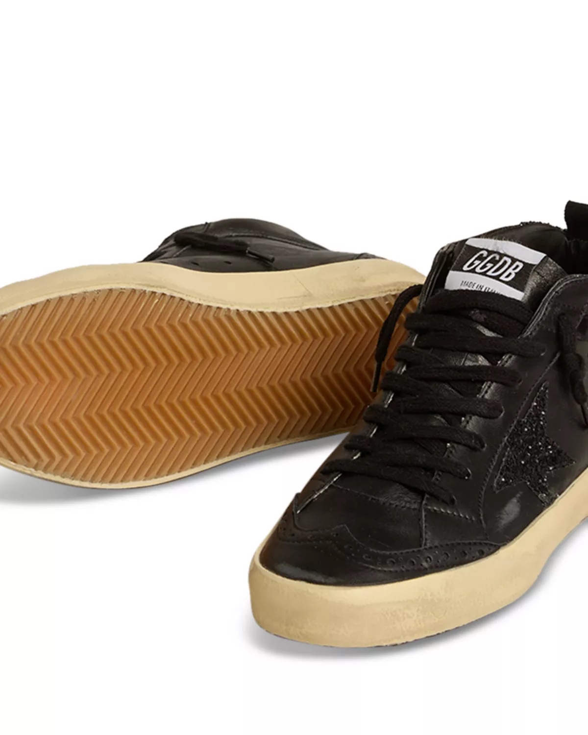 Women's Glitter Star Mid Top Sneakers - 4