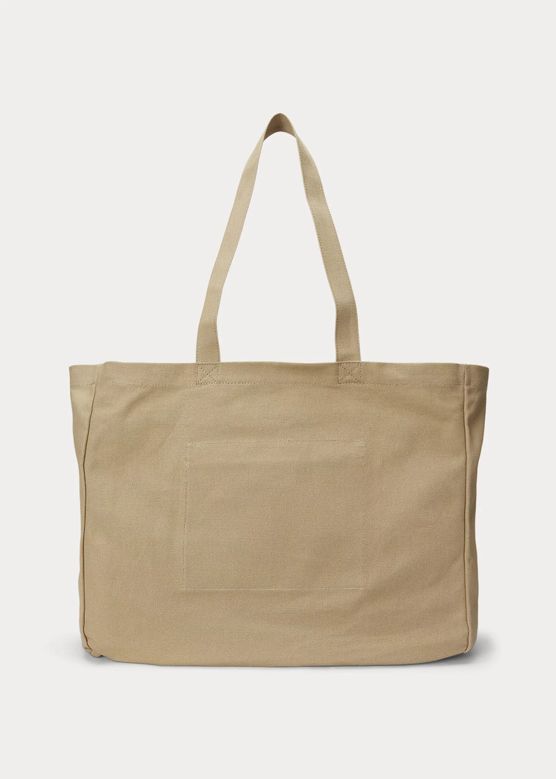 Embroidered Canvas Tote 3
