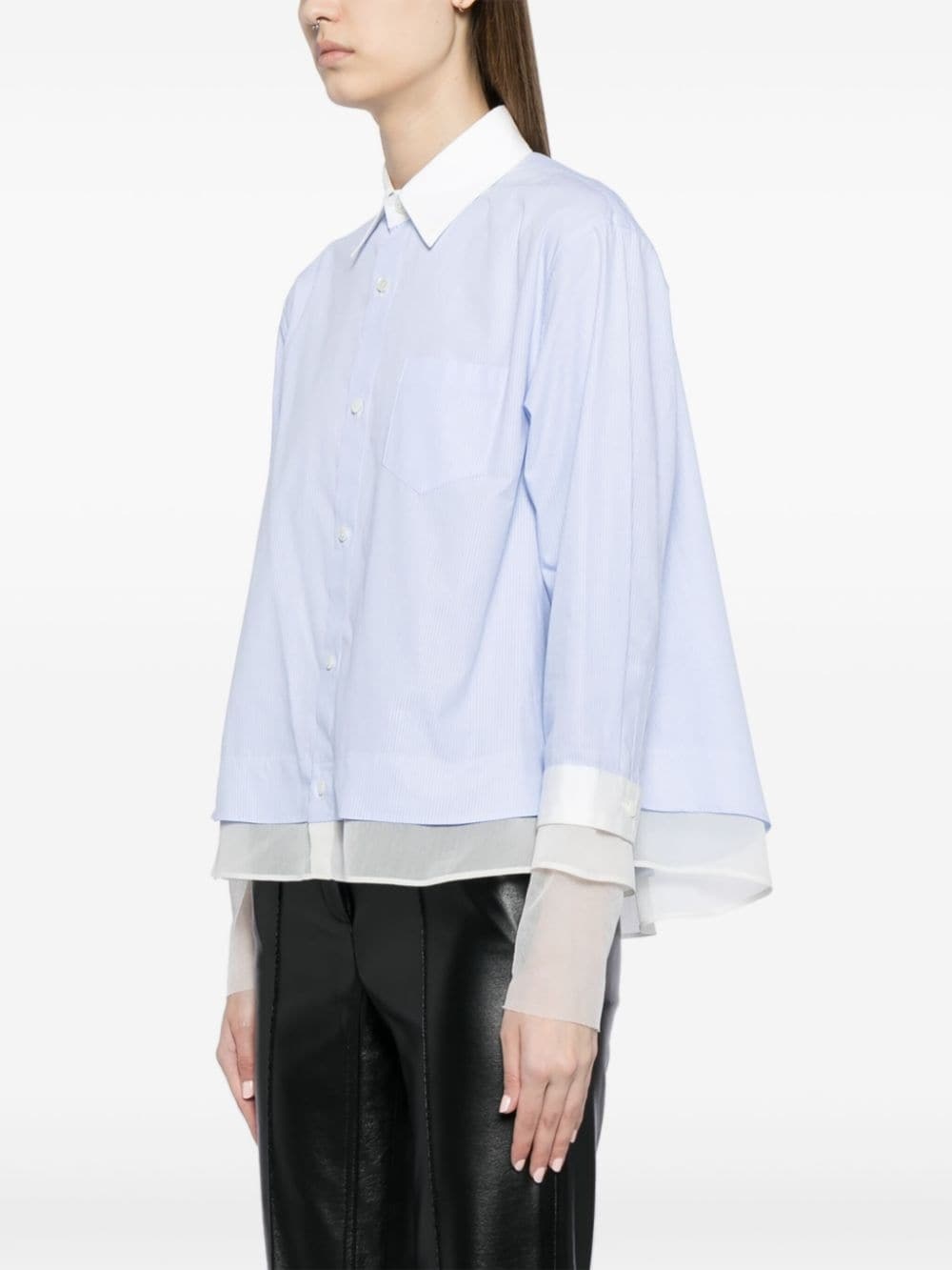 Striped Cotton Shirt - 3
