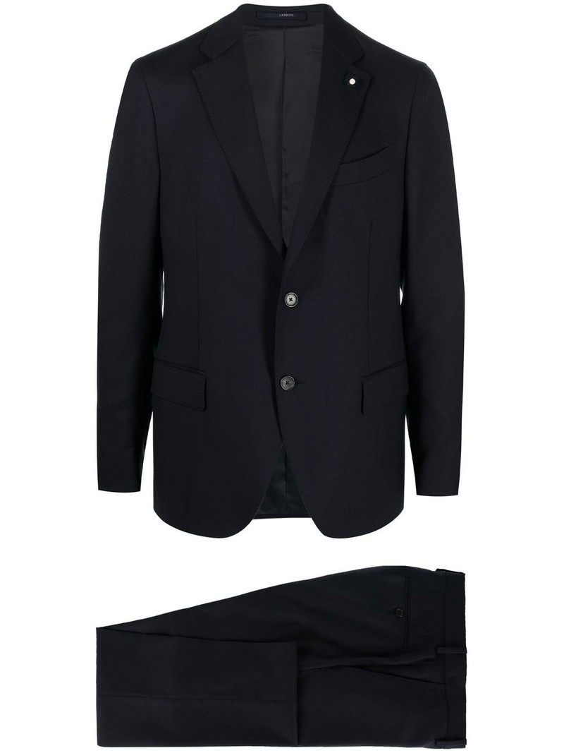 single-breasted slim-cut suit 1