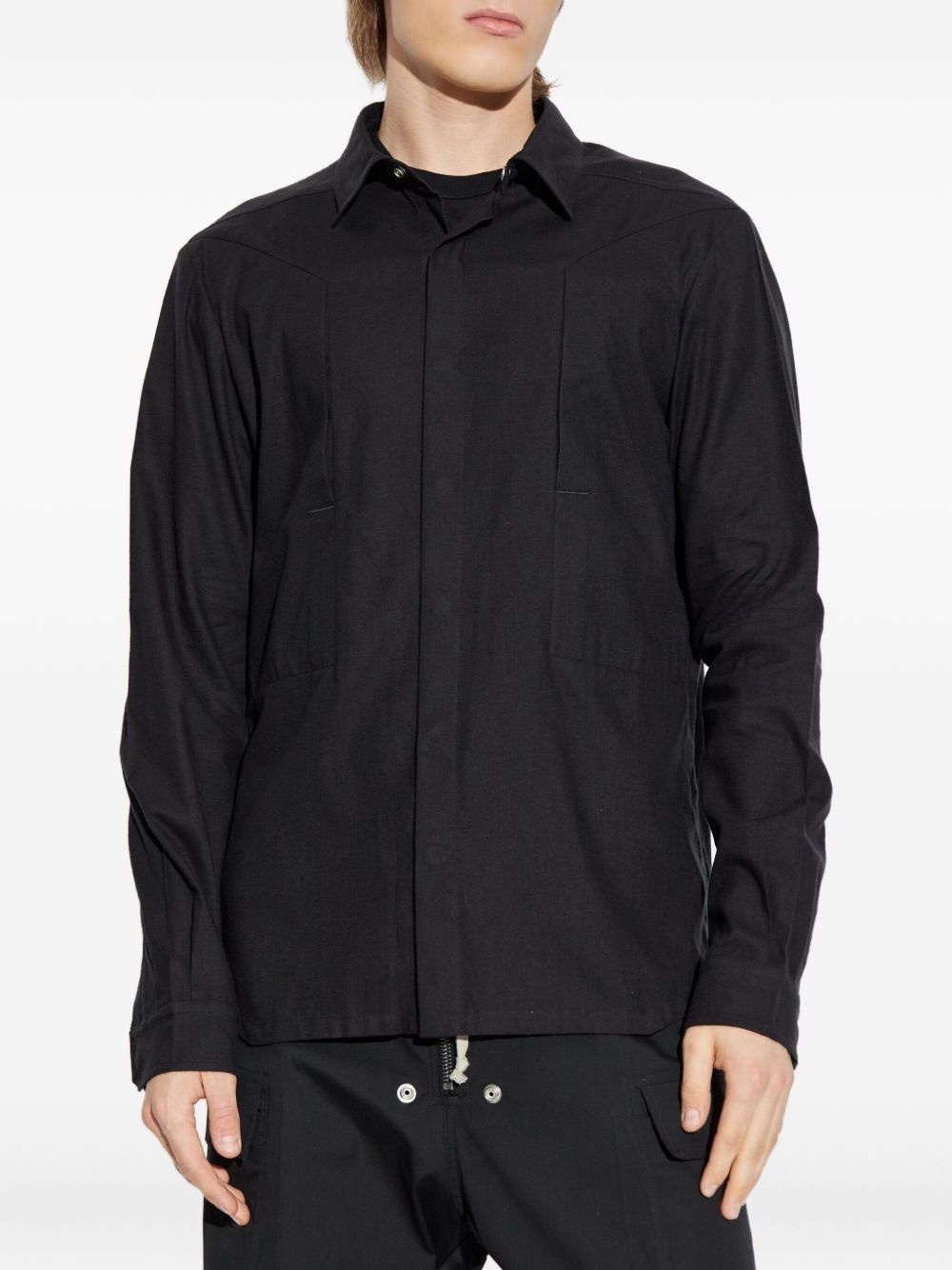 panelled shirt - 3