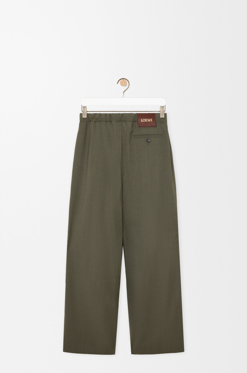 Loewe Drawstring trousers in wool outlook