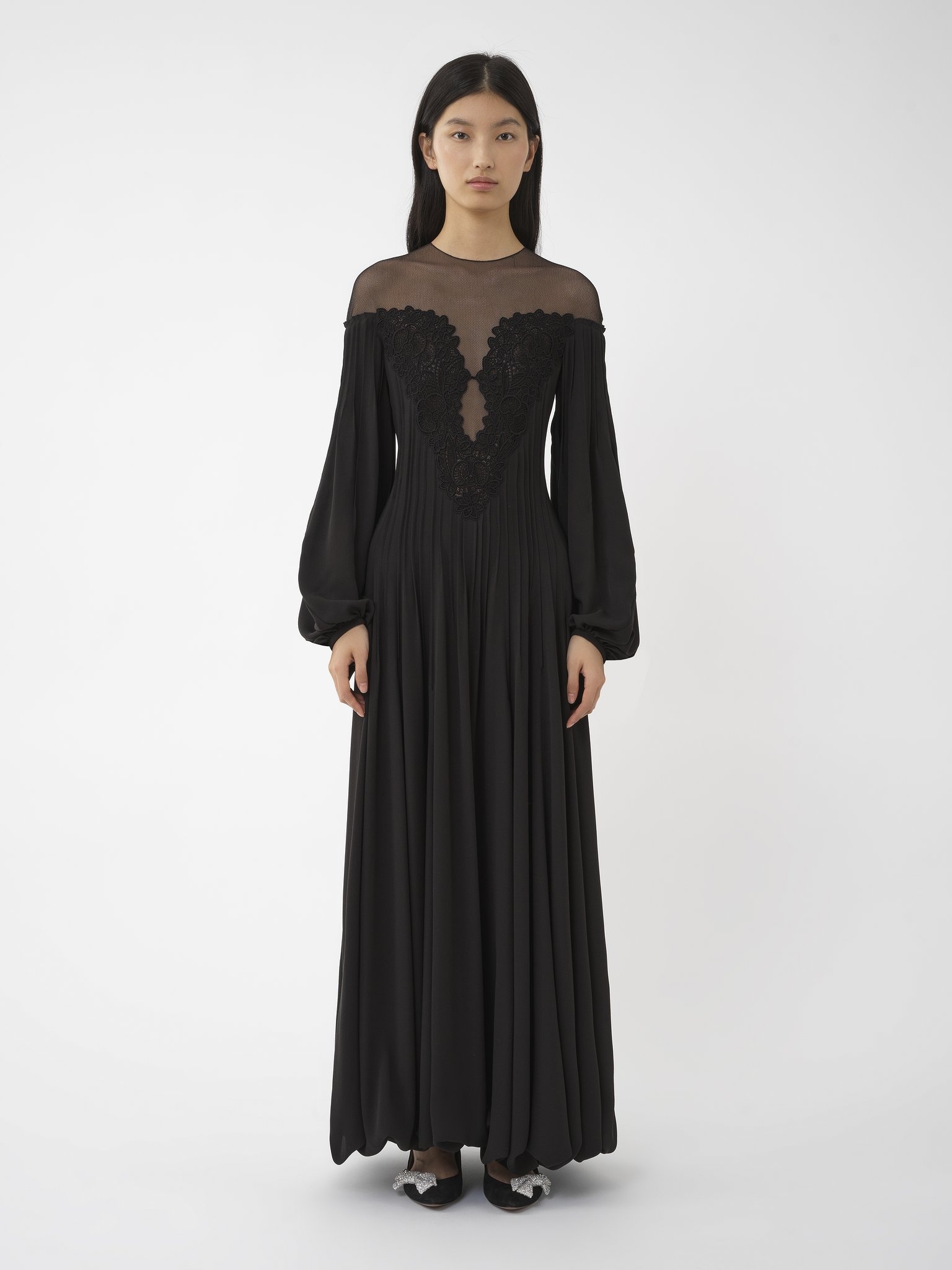 EMBELLISHED EVENING DRESS - 3