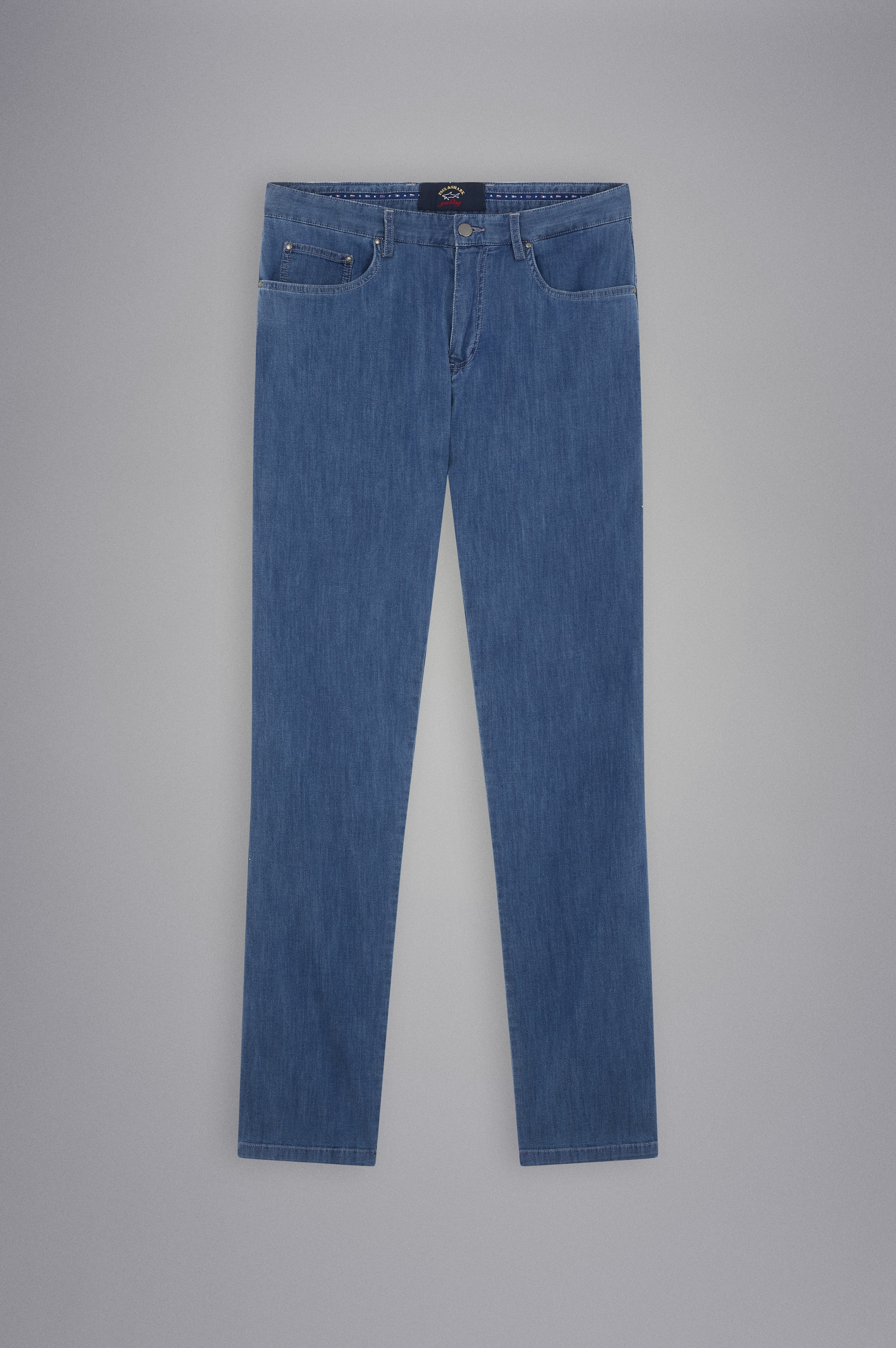 STRETCH COTTON JEANS - 1