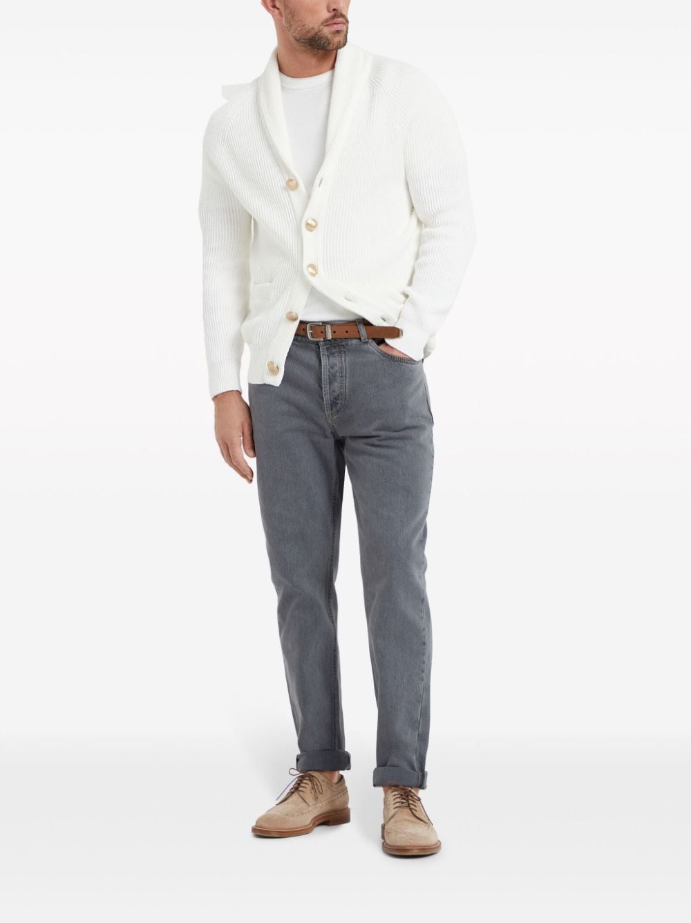 tapered-leg jeans - 2