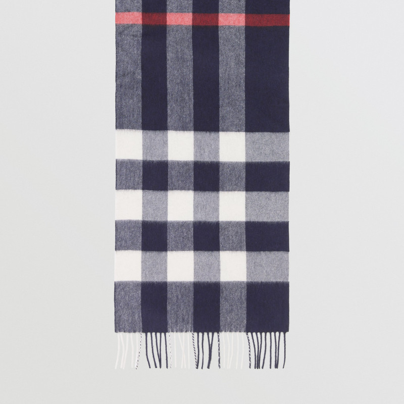 Check Cashmere Scarf 3