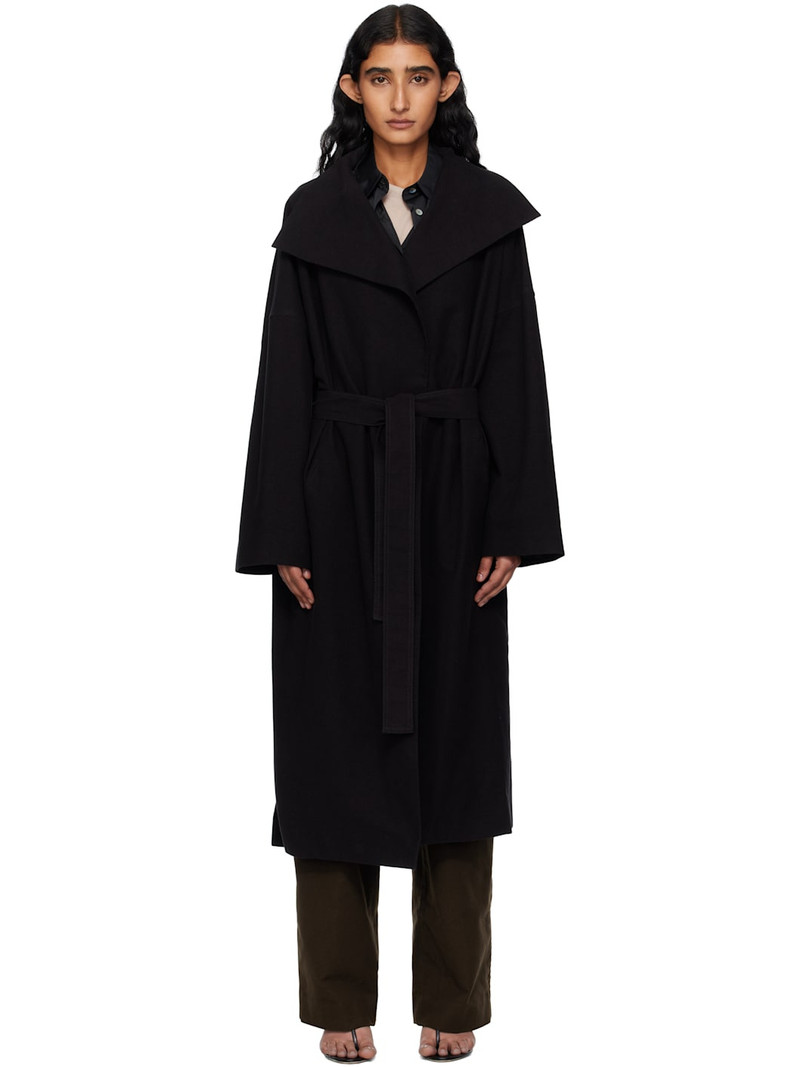 Black Grace Long Coat 1