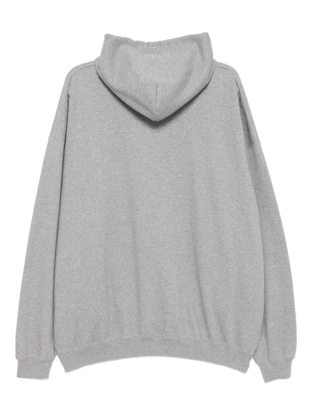 logo-embroidered hoodie - 2