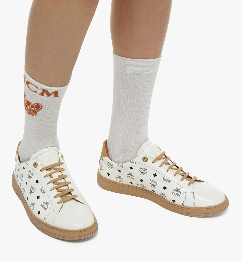 MCM Men’s Color Block Terrain Lo Sneakers in Visetos outlook