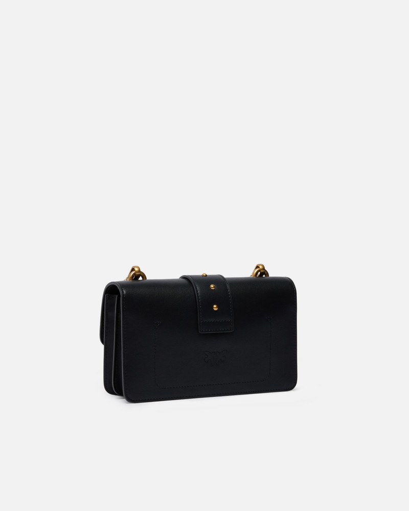 PINKO LOVE BAG ONE SMALL CROSSBODY BAG IN LEATHER outlook