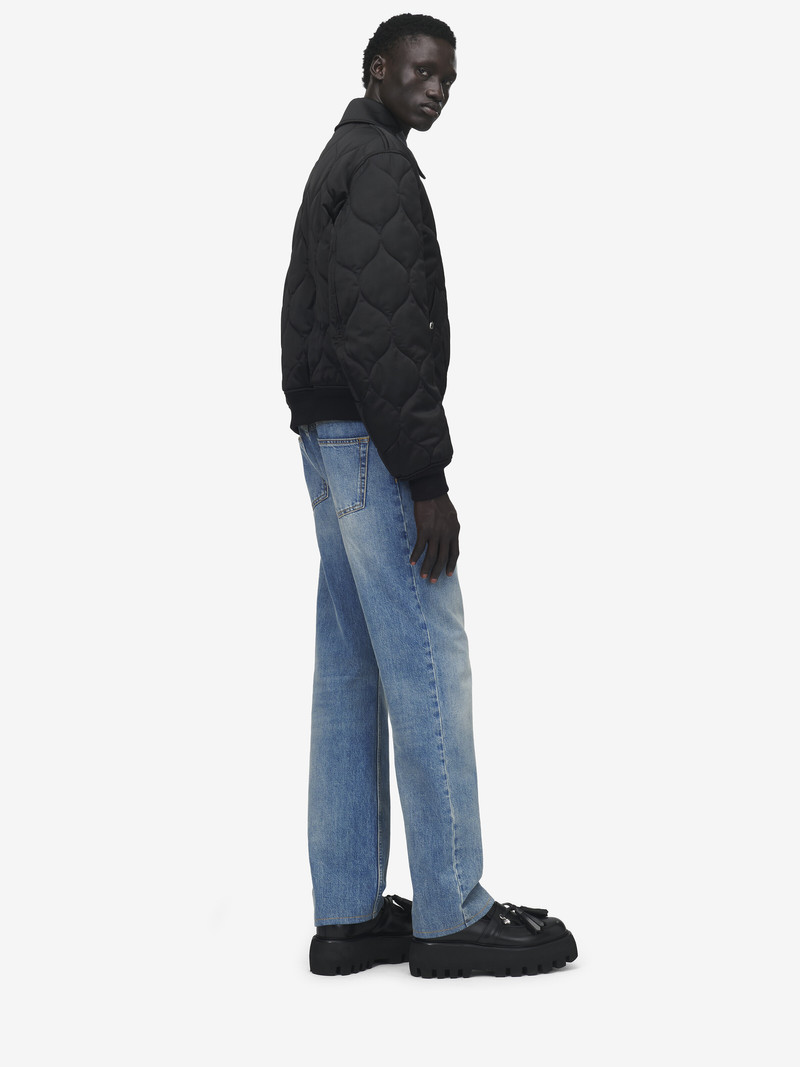 Crystal Logo Quilted Jacket 5