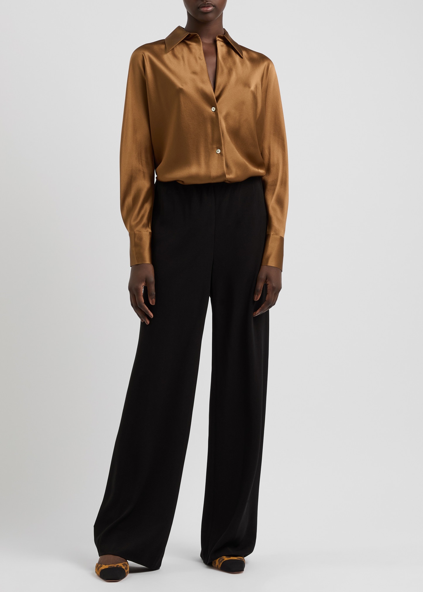 Straight-leg trousers - 4