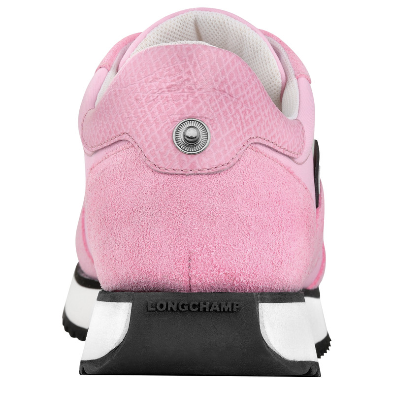 Le Pliage Green Sneakers Pink - Leather 3