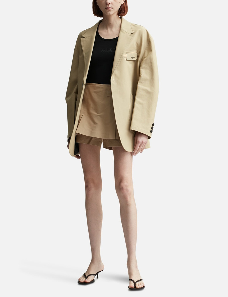 lesugiatelier OVERSIZED POCKET DETAIL SINGLE-BREASTED BLAZER outlook