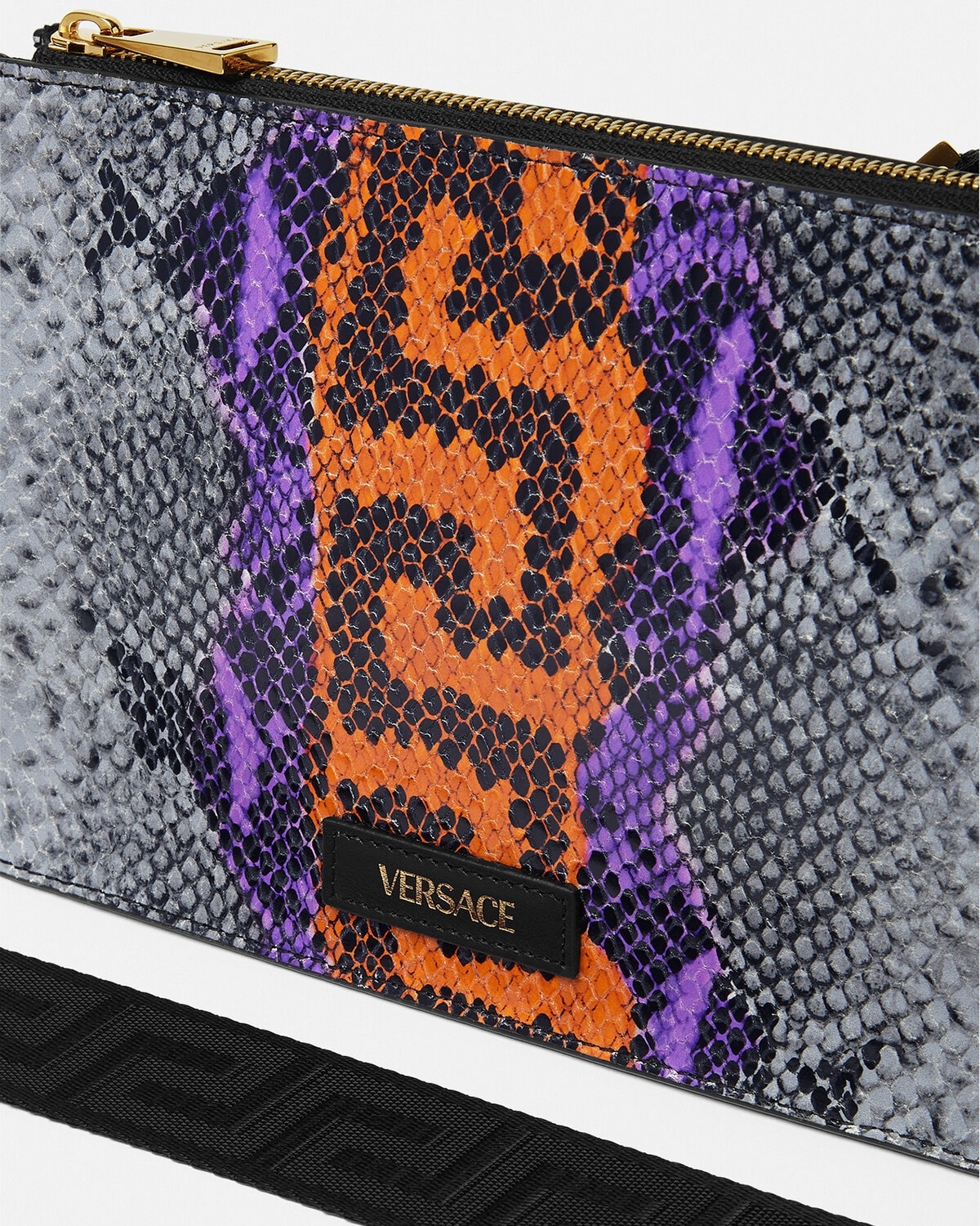 Python Greca Print Belt Bag - 5