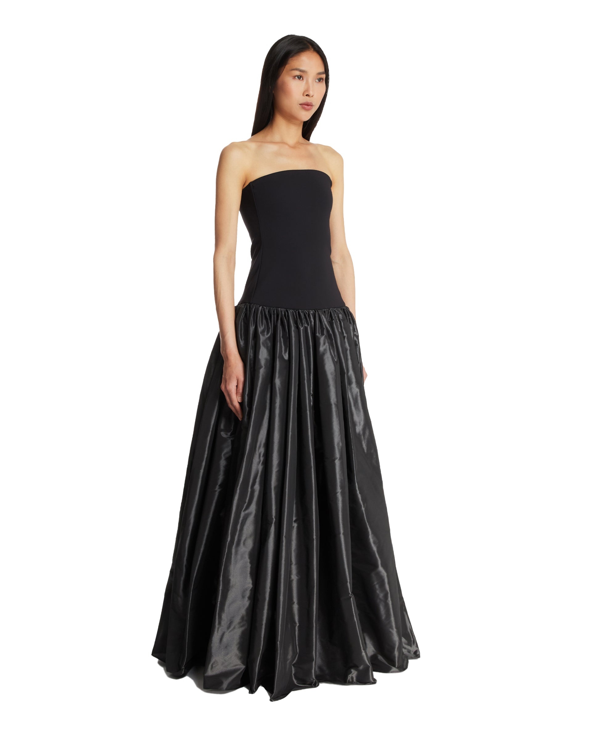 Black Princess Bustier Dress - 4