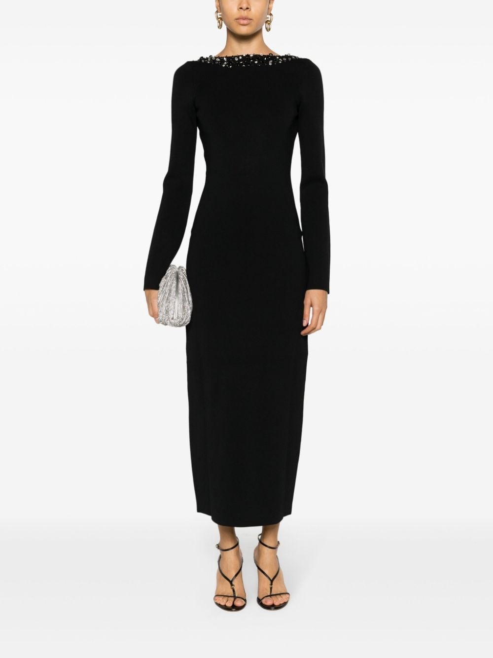 Eleanora crystal-embellished midi dress - 2