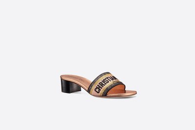 Dior Dway Heeled Slide outlook