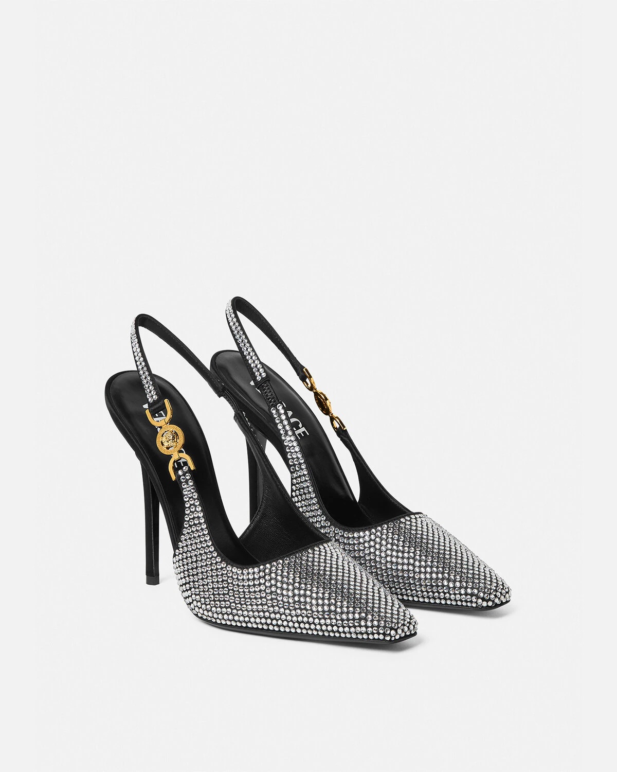 Medusa '95 Crystal Slingback Pumps 110 mm - 2