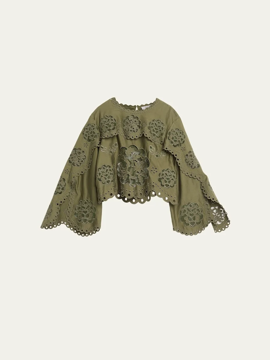 Gardener Embroidered Blouse - 1