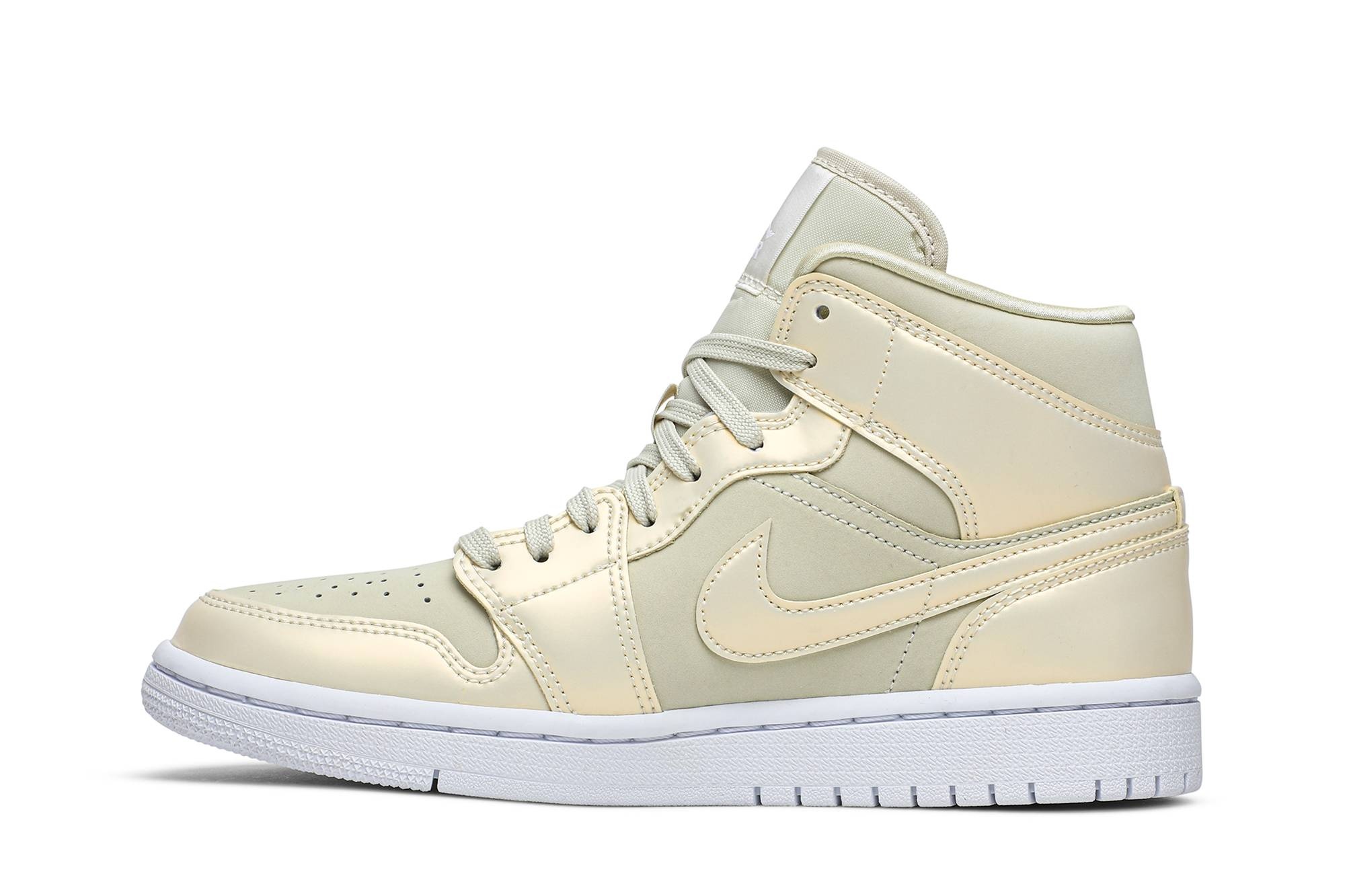 Wmns Air Jordan 1 Mid 'Lemon Yellow' - 3