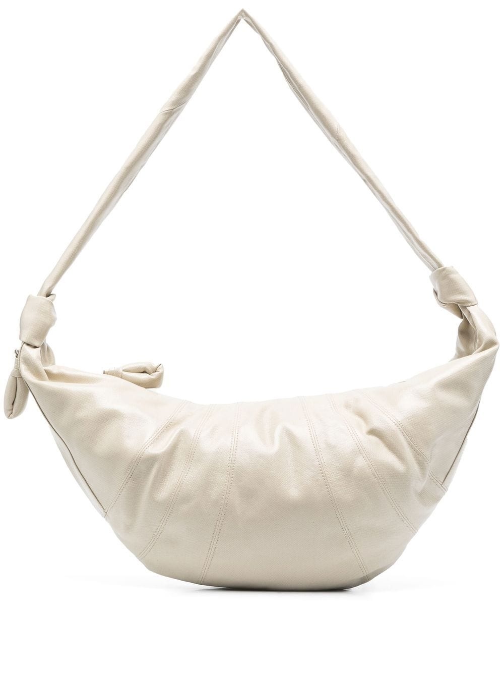 Croissant canvas shoulder bag - 1