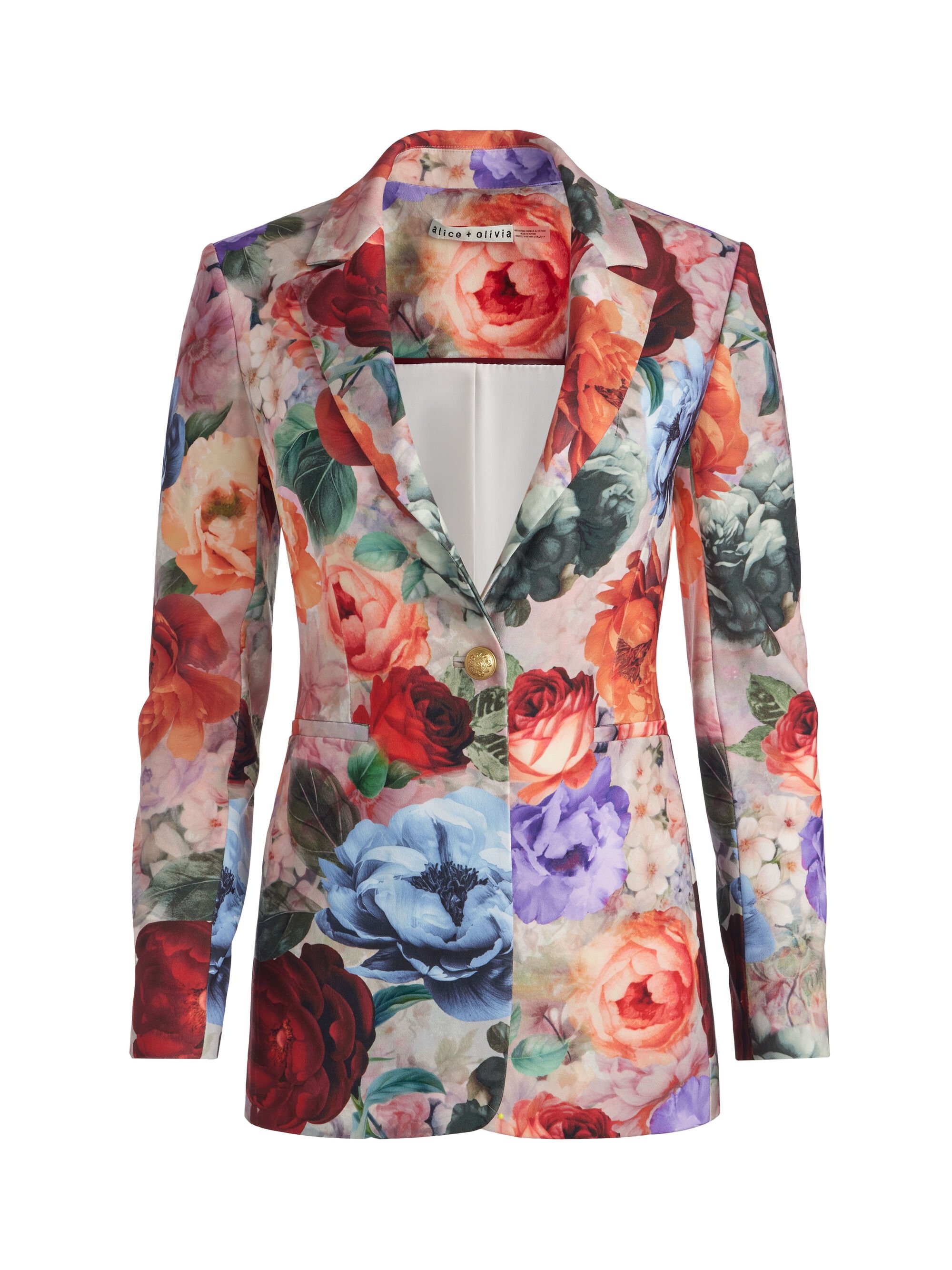 BREANN FITTED LONG BLAZER - 1
