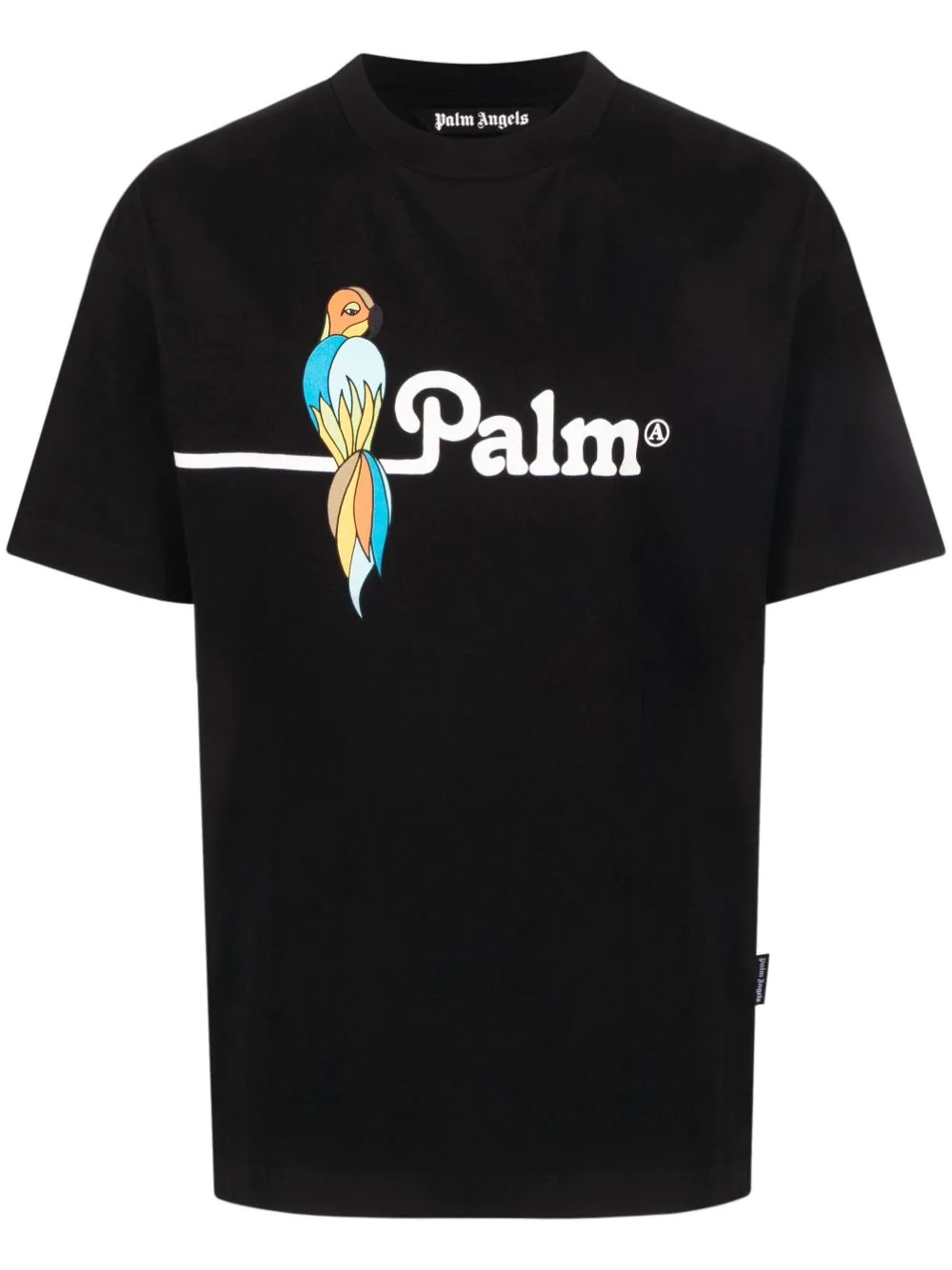 Parrot logo-print T-shirt - 1