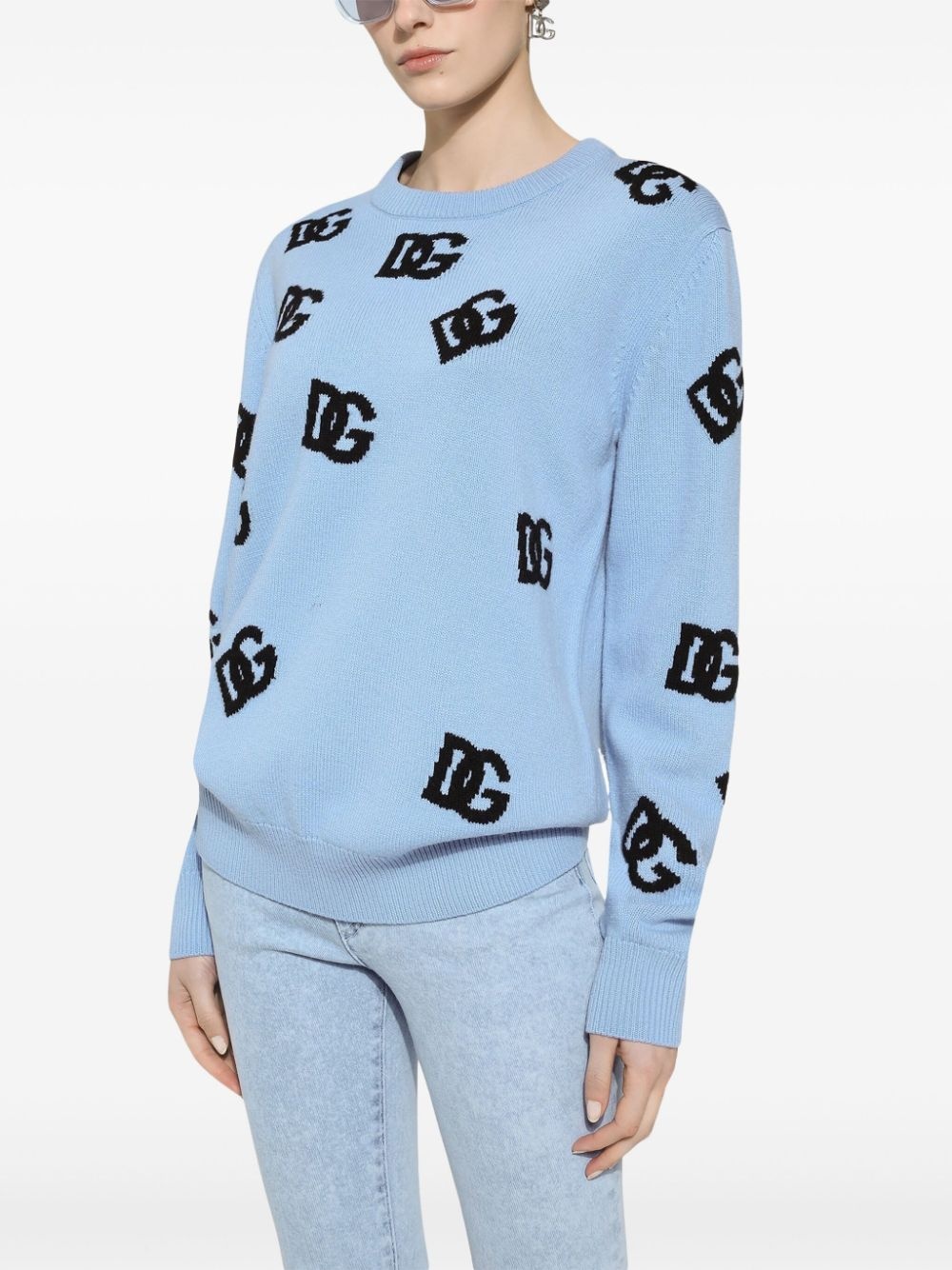 logo embroidered jumper - 5