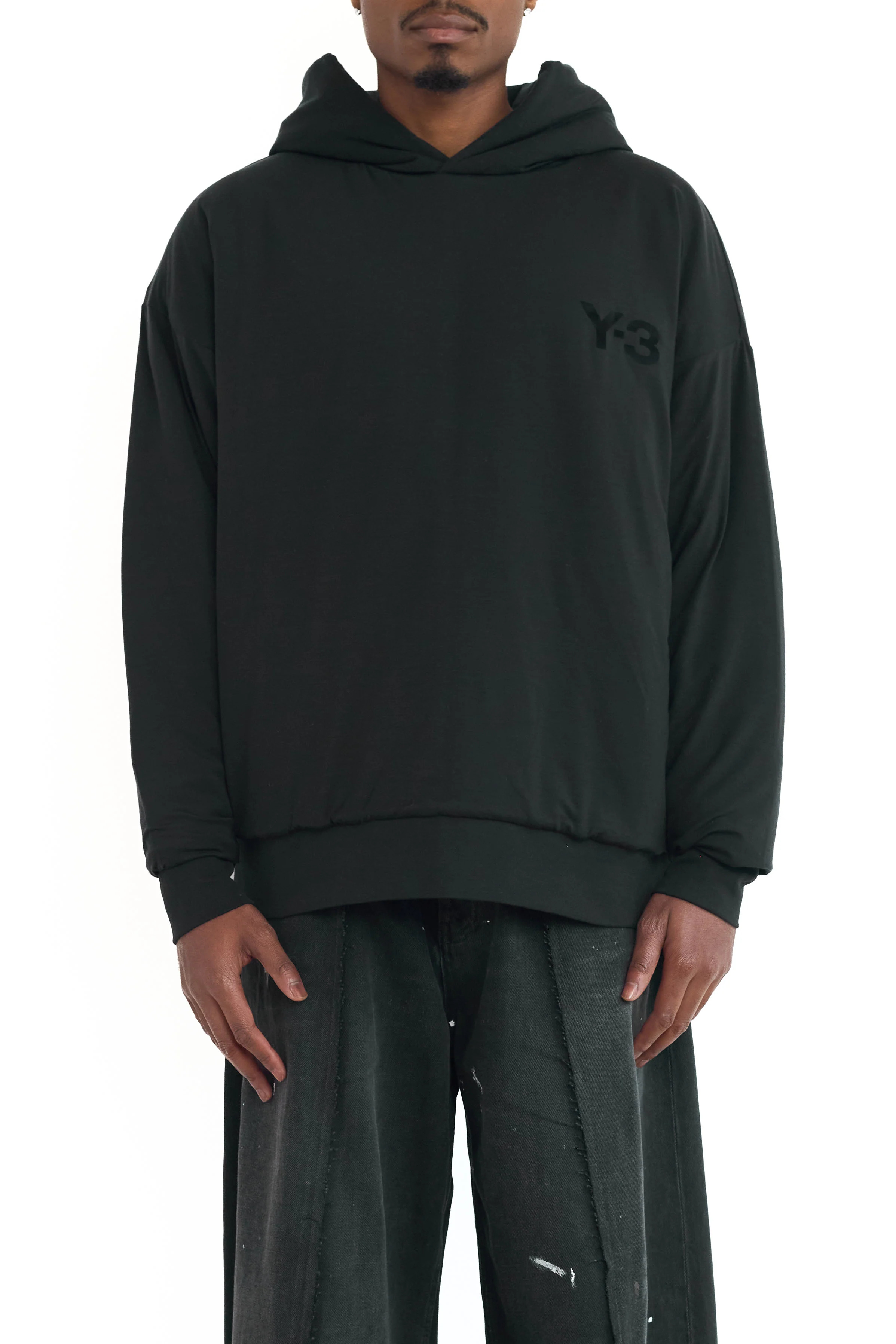 Y-3 Padded Hoodie Black - 3