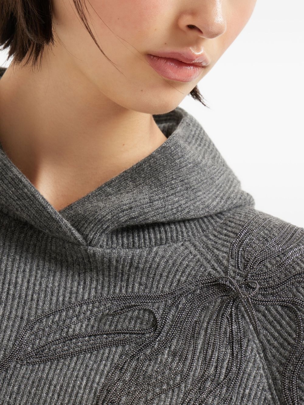 cashmere hoodie - 5
